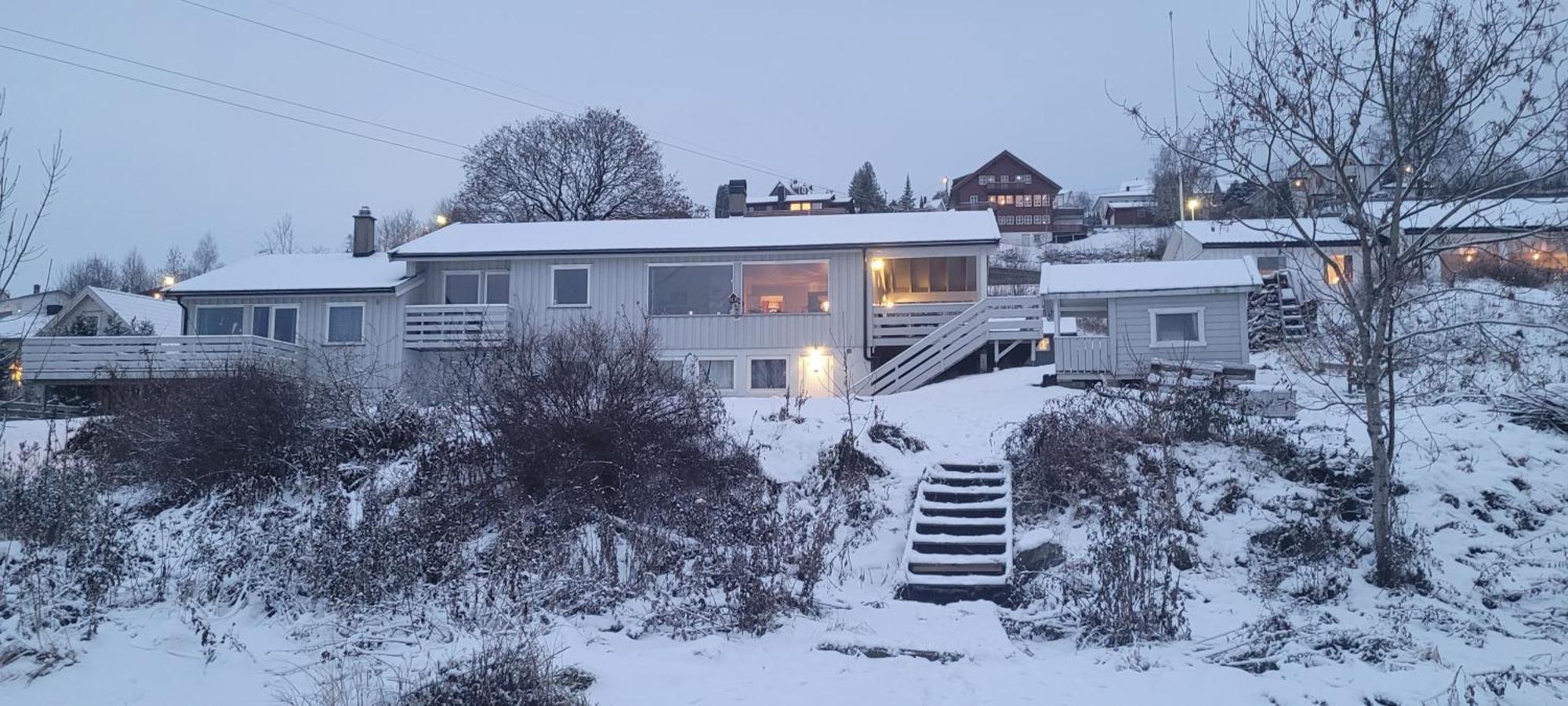 Hus Ved Lillestrom Byヴィラ エクステリア 写真